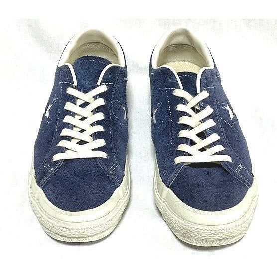 日本製 コンバース ワンスター スエード CONVERSE ONE STAR SUEDE OX ネイビー カップインソール サイズ 81/2 27.0  | loafers