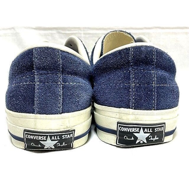 日本製 コンバース ワンスター スエード CONVERSE ONE STAR SUEDE OX ネイビー カップインソール サイズ 81/2 27.0  | loafers