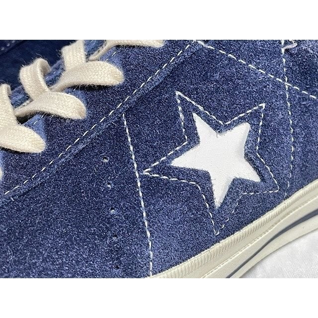 日本製 コンバース ワンスター スエード CONVERSE ONE STAR SUEDE OX ネイビー カップインソール サイズ 81/2 27.0  | loafers