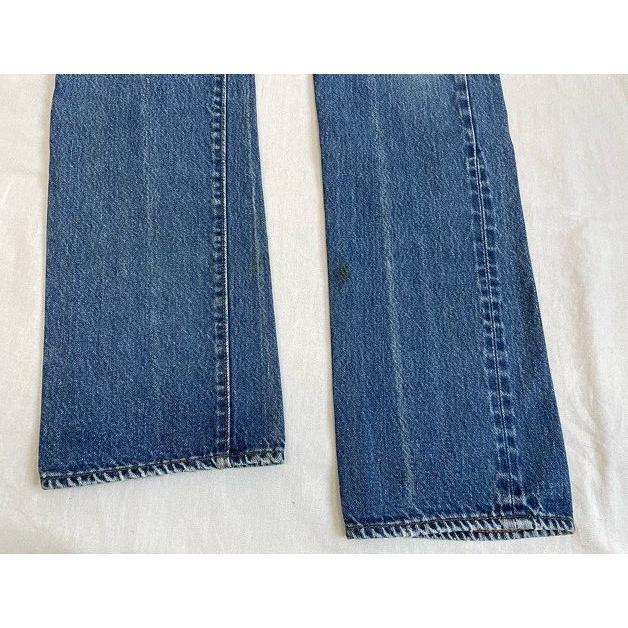 80's 米国製 リーバイス LEVI'S 501 赤耳 レッドライン 2501-0117 ロングレングス ロールアップ 表記W31L40 実寸W73L91cm  [ta-0384] | loafers